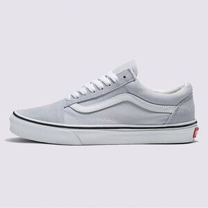 Vans Old School Gray and White Sneakers Sz 8.5w 7m